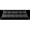 Rockstable 1U 19-inch Heavy Duty Shelf - Fixed Rack Shelf - SPCC Cold Rolled Steel - Black - 50 kg Load Capacity - 760 mm Depth (RS19-SFH76)