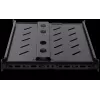 Rockstable 1U 19-inch Heavy Duty Shelf - Fixed Rack Shelf - SPCC Cold Rolled Steel - Black - 50 kg Load Capacity - 760 mm Depth (RS19-SFH76)