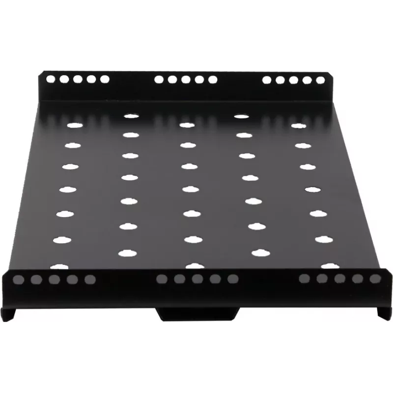 Rockstable 1U 19-inch Heavy Duty Shelf - Fixed Rack Shelf - SPCC Steel - Black - 50 kg Load Capacity - 482 x 660 x 44 mm (RS19-SFH66)