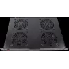 Rockstable 1U 19 Inch Rack Ventilation Unit - Cooling Fan - Built-in Axial Fan - 440 m³/h - Steel - Black - 1 Piece (RS19-FT1U4TM)