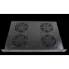 Rockstable 1U 19 inch Ventilation Element - Cooling Fan - Built-in Fan - 440 m³/h - Steel - Black - 1 Piece(s) (RS19-FT1U4)