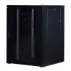Rockstable RS19-8822PP 22U 19-Inch Freestanding Server Cabinet with Mesh Door, 800 kg Load Capacity, Lockable, Adjustable Feet and Rails, Black