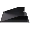 Rockstable 2U 19 Inch Fixed Rack Shelf - Steel - Black - 2.75 kg (RS19-FH21)