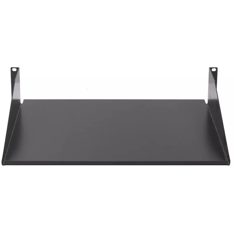 Rockstable 2U 19 Inch Fixed Rack Shelf - Steel - Black - 2.75 kg (RS19-FH21)