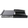 Rockstable 2U 19-inch Rack Drawer Unit - Heavy-Duty Steel - Black - SPCC Cold Rolled Steel - Sliding Drawer - 6.92 kg (RS19-TH02)