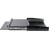 Rockstable 2U 19-inch Rack Drawer Unit - Heavy-Duty Steel - Black - SPCC Cold Rolled Steel - Sliding Drawer - 6.92 kg (RS19-TH02)