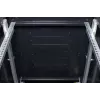 Rockstable 32U 19 inch Freestanding Server Rack with Mesh Doors, 800 kg Load Capacity, Lockable, Adjustable Rails, Black (RS19-6832PP)