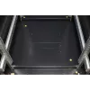 Rockstable 37 HE 19 inch Server Rack with Mesh Doors - Freestanding Frame - 37U - 800 kg - Lockable Lock - Mounting Rails - Adjustable Feet (RS19-6837PP)