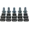 Rockstable M6 Hex Socket Head Cap Screw Set - Rack Mounting - Silver - 10 Pieces (RS19-M612)