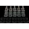 Rockstable M6 Phillips Screws Set - Rack Mounting - Silver - 10 Pieces (RS19-M611)