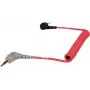 Rode SC7 Microphone Cable - 3.5mm TRS Male to 3.5mm TRRS Male - 17 cm - Shielded - Red