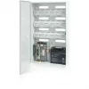 ROGER ME-5-S Surface-Mounted Metal Enclosure for Access Control Systems, IP54, Light Grey (RAL 7035)