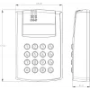 ROGER PR602LCD-DT-O Network Access Controller with LCD, RACS 5, 4000 Users
