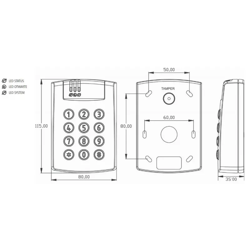 ROGER PR612 Access Controller