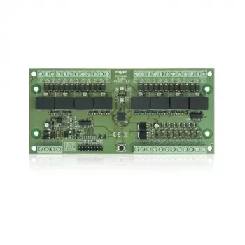 ROGER XM-8DR-BRD I/O Expander Module, 8 Inputs, 8 Relay Outputs, RS485
