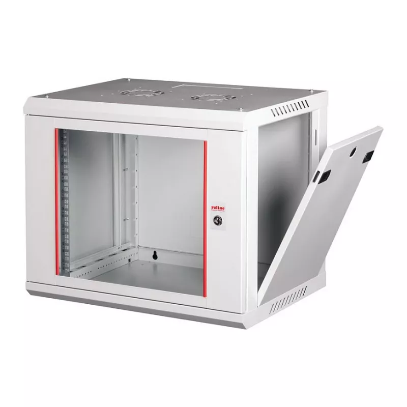 ROLINE 19-Inch Wall-Mount Cabinet Basic Plus 6U 600x450 mm WxD Grey