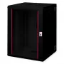 ROLINE 19 inch Wall-Mount Cabinet Pro 16U 600x600 WxD Two-Part Swiveling Black (26.21.0183)