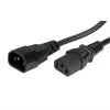 ROLINE GREEN Appliance Connection Cable, IEC 320 C14 to C13, LSOH, Black, 0.8 m