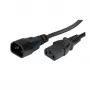 ROLINE GREEN Appliance Connection Cable, IEC 320 C14 to C13, LSOH, Black, 0.8 m
