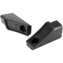 Root Industries Deck Rear Plugs - Black Nylon Stunt Scooter Deck End Caps (Pair)