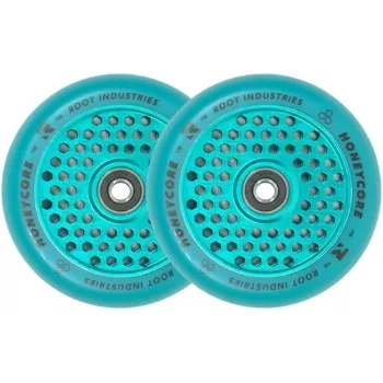 Root Industries Limited Edition Honeycore Wheels 110mm Blue/Yellow