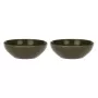 ROSE&TULIPANI Concerto Grigio Tortora Salad Bowl Set of 2, 26 cm, SAN Plastic, Grey-Brown