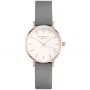 ROSEFIELD Women's Watch 26WGR-264 - 26mm Rose Gold Stainless Steel, Eggshell White Dial, Quartz