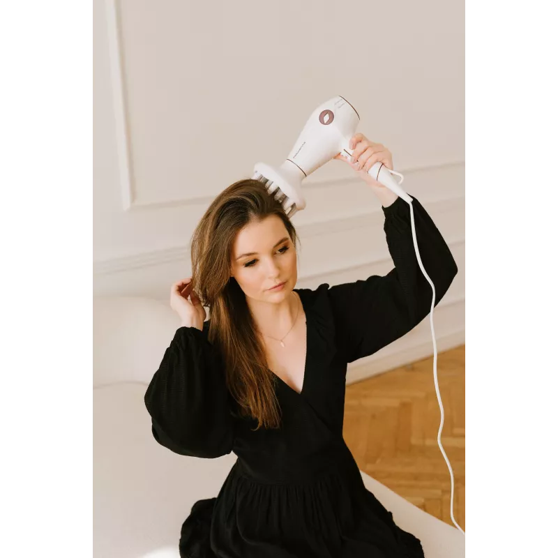 Rowenta CV6135 Volumizer Hot Air Brush, 1800W, White