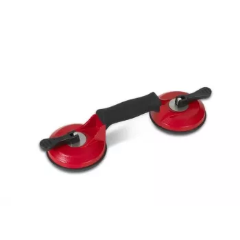 RUBI Double Suction Cup Lifter 100 kg Horizontal Capacity 118 mm Cups