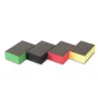 RUBI Polishing Block Grit 120 – Silicon Carbide Hand Sanding Block for Tile, Stone & Glass Edge Finishing