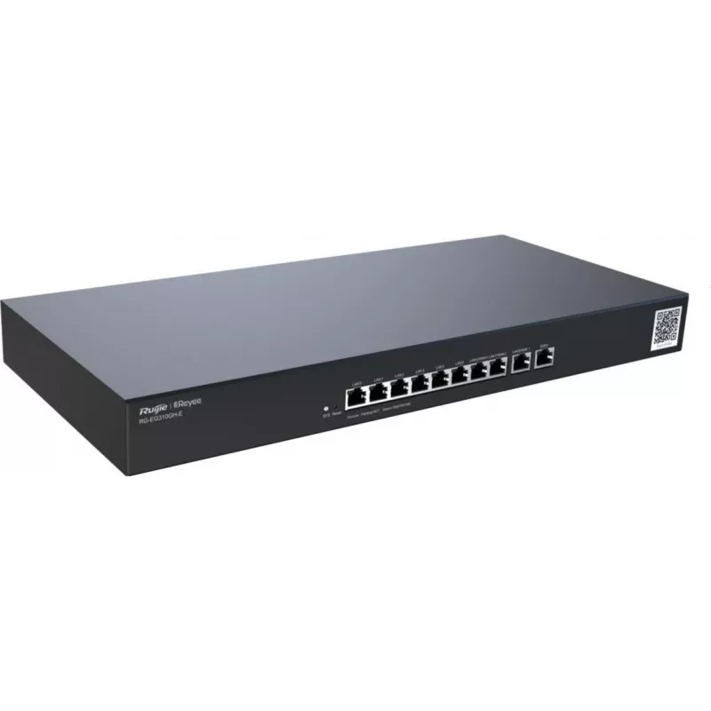 Ruijie RG-EG310GH-E Gigabit Ethernet Unified Gateway Router Black