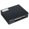 Ruijie RG-ES106F-P 6-Port Fast Ethernet PoE Switch, 4 PoE+ Ports, 54W Budget, Unmanaged, Black