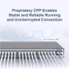 RUIJIE RG-S2915-48GT4MS-L Managed L2+ Gigabit PoE+ Switch with 48 Ports and 4 SFP, 370W, 1U Rackmount