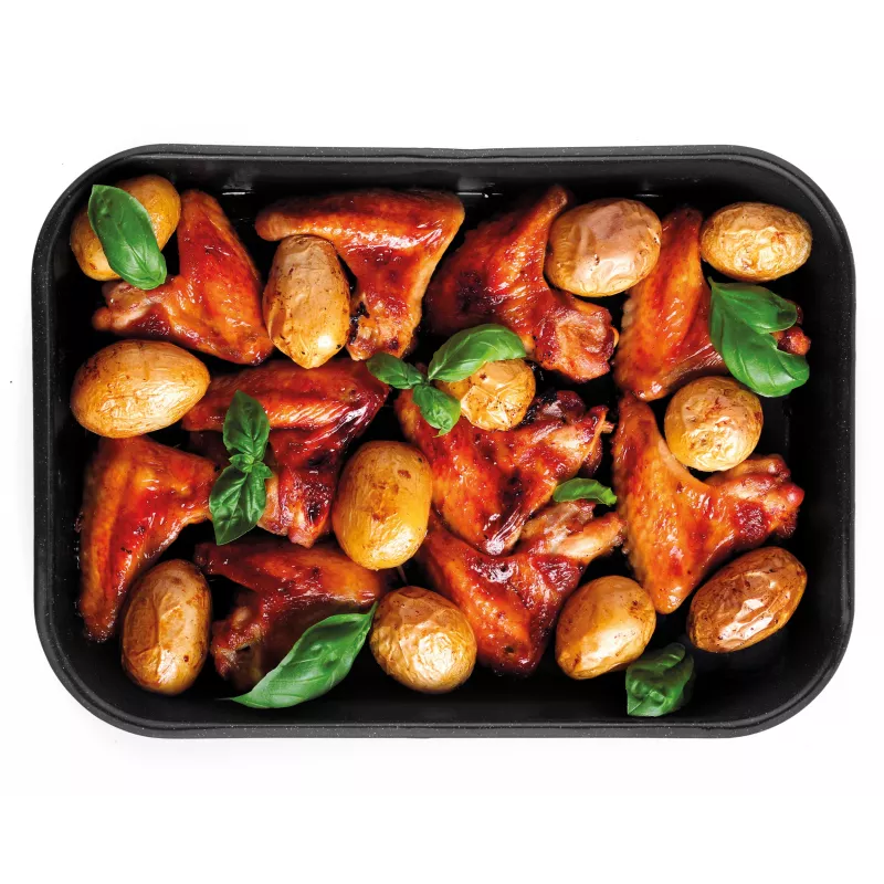 Russell Hobbs CW114311 VIT Enamel 42cm Deep Roaster - Black