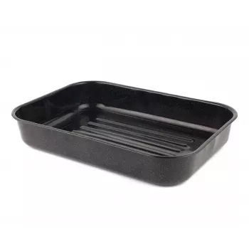Russell Hobbs CW114311 VIT Enamel 42cm Deep Roaster - Black
