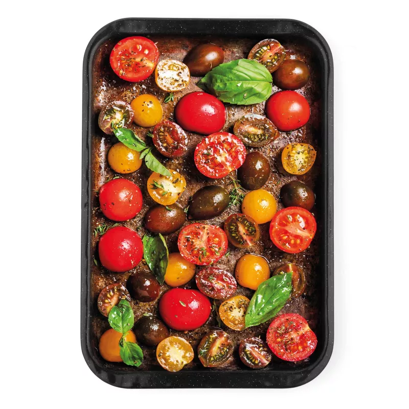 Russell Hobbs CW114712EU 36cm Baking Tray - Carbon Steel, Non-Stick, Rectangular, Black