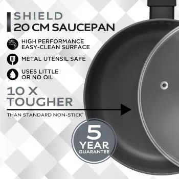 Russell Hobbs RH028412EU7 Shield 20cm Saucepan