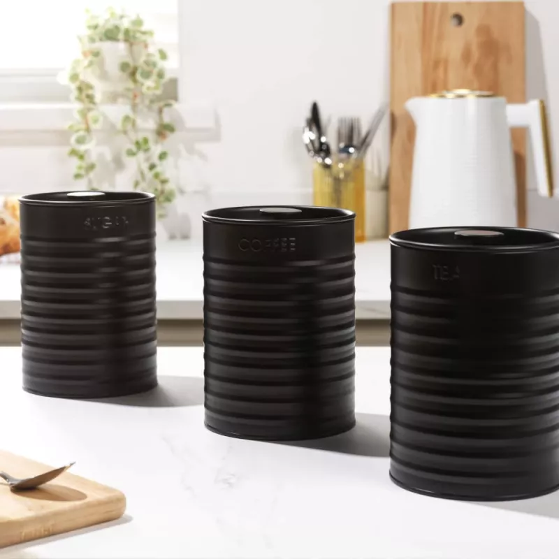 Russell Hobbs RH03268EU7 Liniera 3 Piece Canister Set