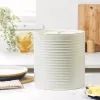 Russell Hobbs RH03269CEU7 Ribbed Bread Bin, Cream