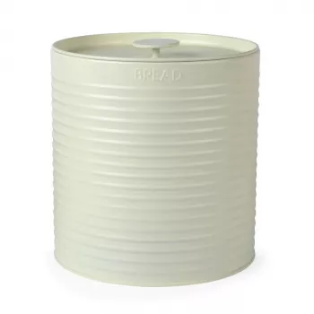 Russell Hobbs RH03269CEU7 Ribbed Bread Bin, Cream