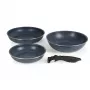 Russell Hobbs RH03296 Nightfall Stone 4-Piece Smart Clip Fry Set