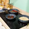 Russell Hobbs RH03297 Nightfall Stone 4-Piece Smart Clip Pan Set