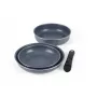 Russell Hobbs RH03297 Nightfall Stone 4-Piece Smart Clip Pan Set