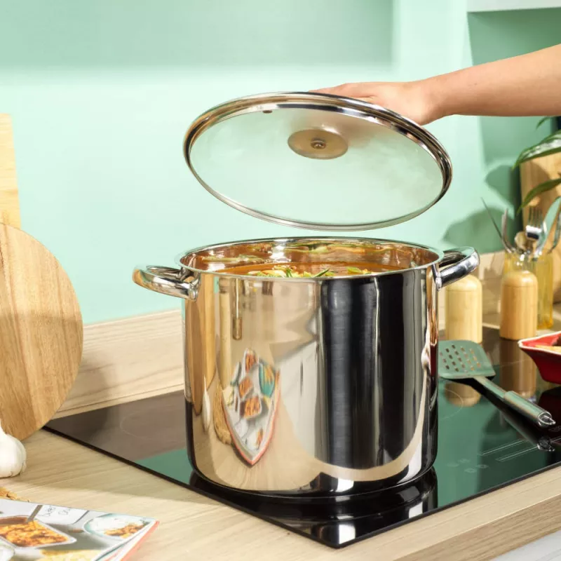 Russell Hobbs RH03801EU7 Classic Collection 26 cm 11.5L Stockpot, Stainless Steel