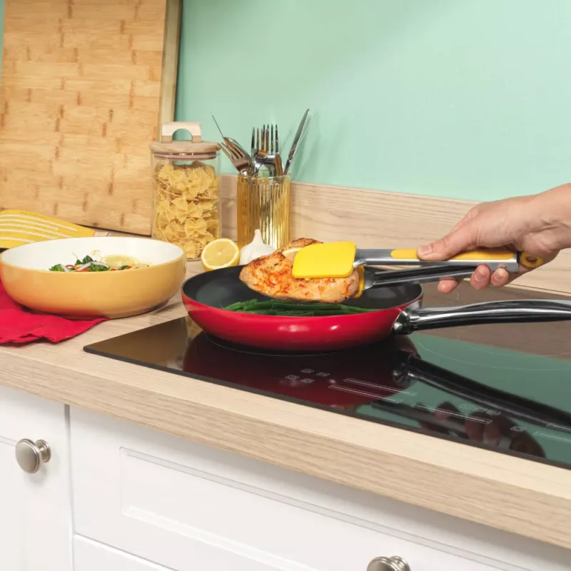 Russell Hobbs RH03804 Riviera 24cm Fry Pan - Forged Aluminium, Ceramic Reinforced Non-Stick, Induction Compatible