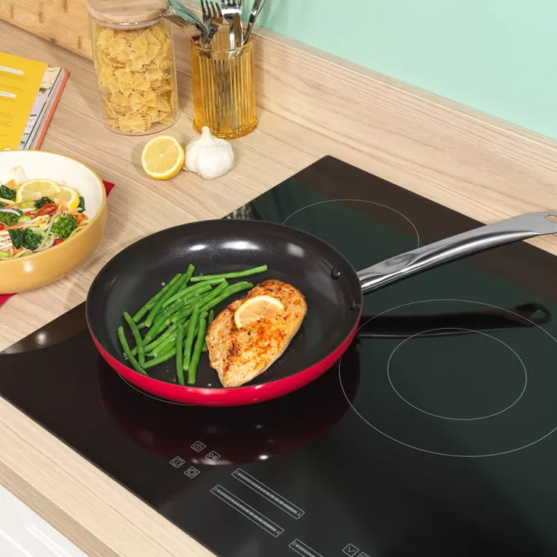 Russell Hobbs RH03804 Riviera 24cm Fry Pan - Forged Aluminium, Ceramic Reinforced Non-Stick, Induction Compatible