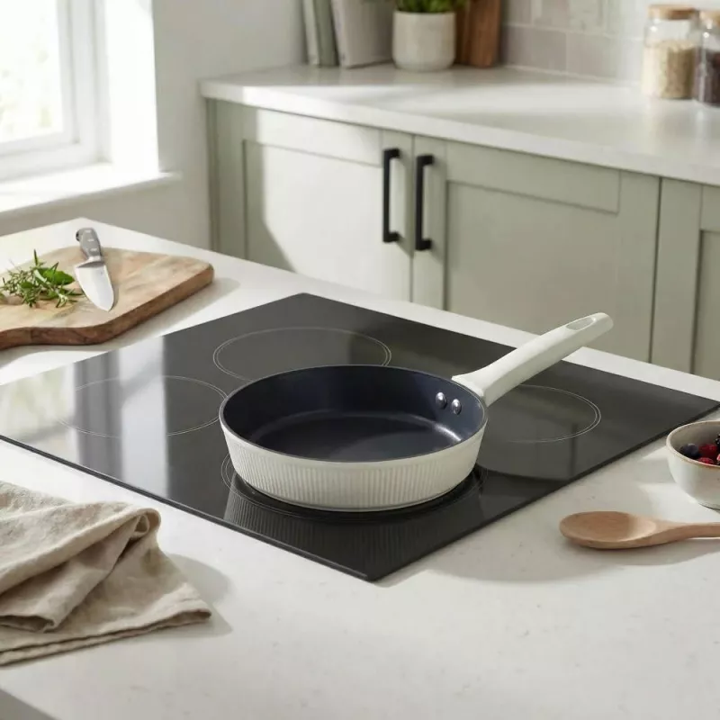 Russell Hobbs RH03860C Cote 20 cm Fry Pan, Cream