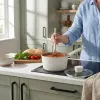 Russell Hobbs RH03866C Cote 16 cm Saucepan, Cream
