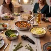 Russell Hobbs RH04033 Stainless Steel 4-Piece Smart Clip Fry Pan Set