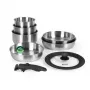 Russell Hobbs RH04041 Stainless Steel 8 Piece Smart Clip Cookware Set